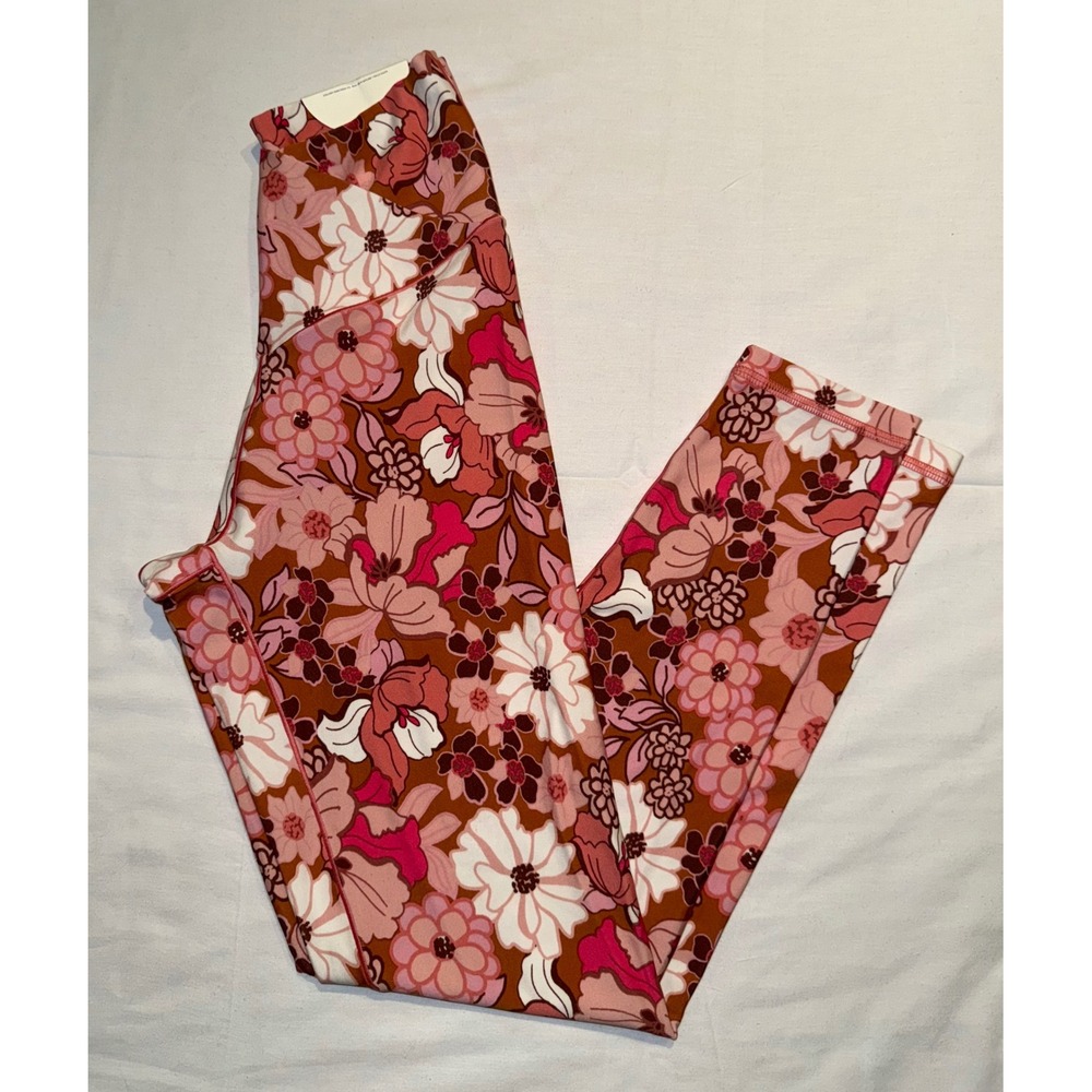 Offline by Aerie Floral Print High Waisted Leggings M